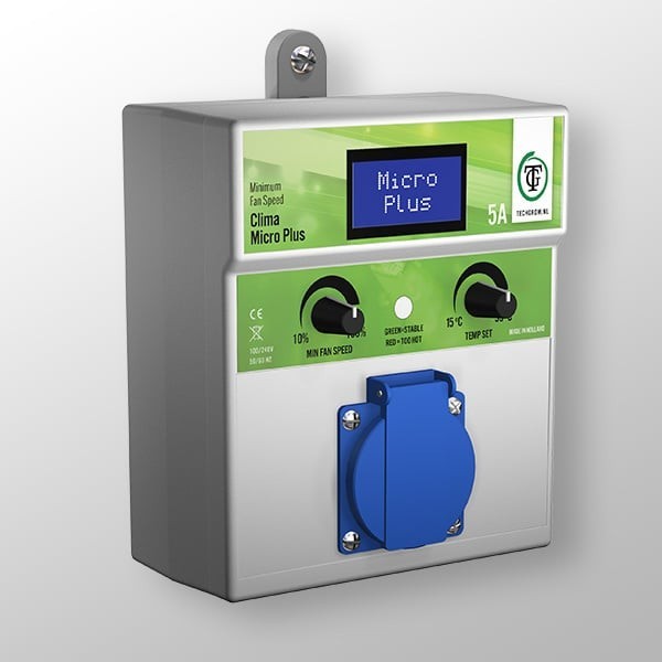 Techgrow Clima Micro Plus 5 Amp. (Min-Max Speed)