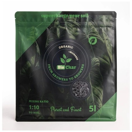 Biochar+ Mycorrhiza | Organische Bodemverrijker 5L