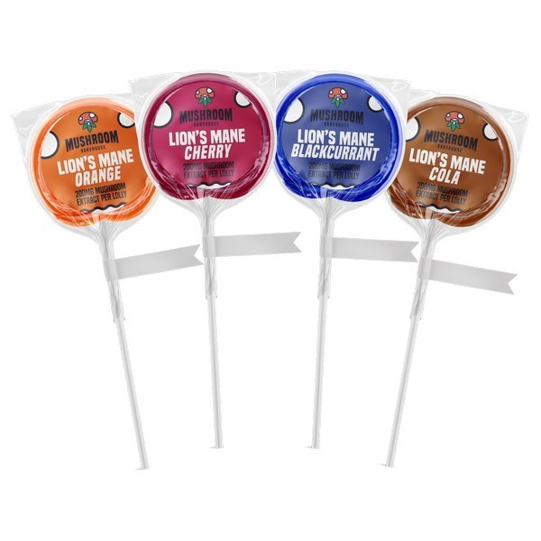 Mushroom Lollipop Lions Mane | Diverse Smaken