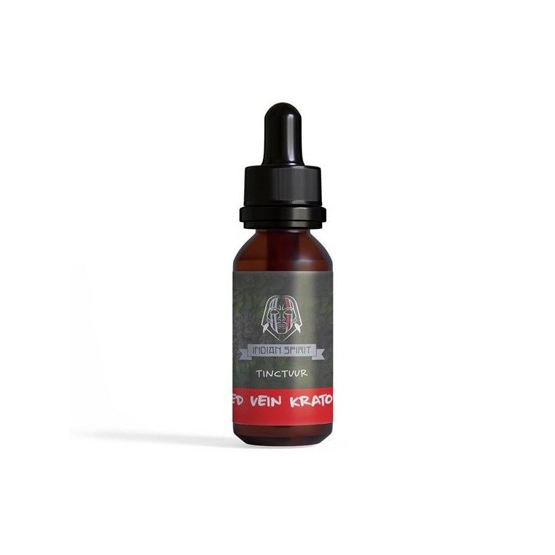 Indian Spirit Red Vein Druppels | Kratom