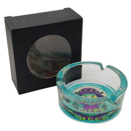 Ronde Asbak Glas | Stay 420 Wiet Asbak | JNKO