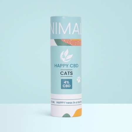 CBD Olie voor Katten | Happy Cats | 2% en 4%