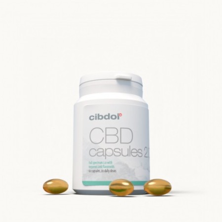 Cibdol CBD Capsules Softgels 10% | 1000MG