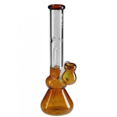Black Leaf Fly Ice Bong | 4-Arm Percolator