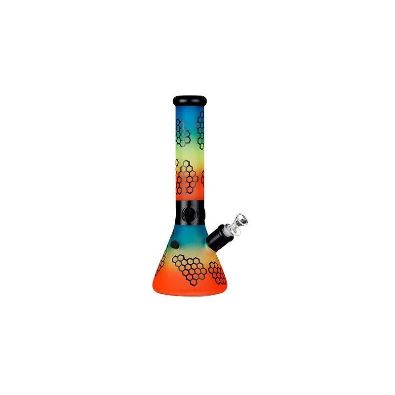 Super Heroes Bong 35cm | Regenboog Glazen Bong