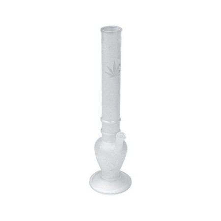 Zandgestraalde Bong 37.5cm | Glazen Ice Bong