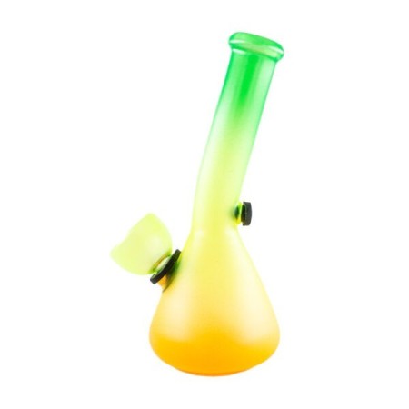 Rasta Bong 13cm | Kleine Glazen Bong