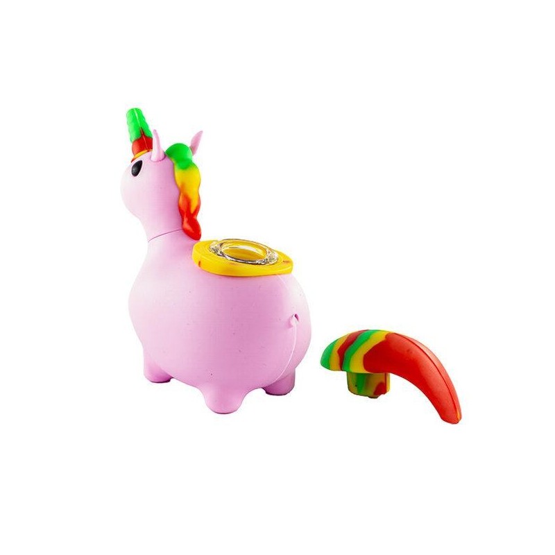 Siliconen Unicorn Bong