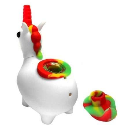 Siliconen Unicorn Bong