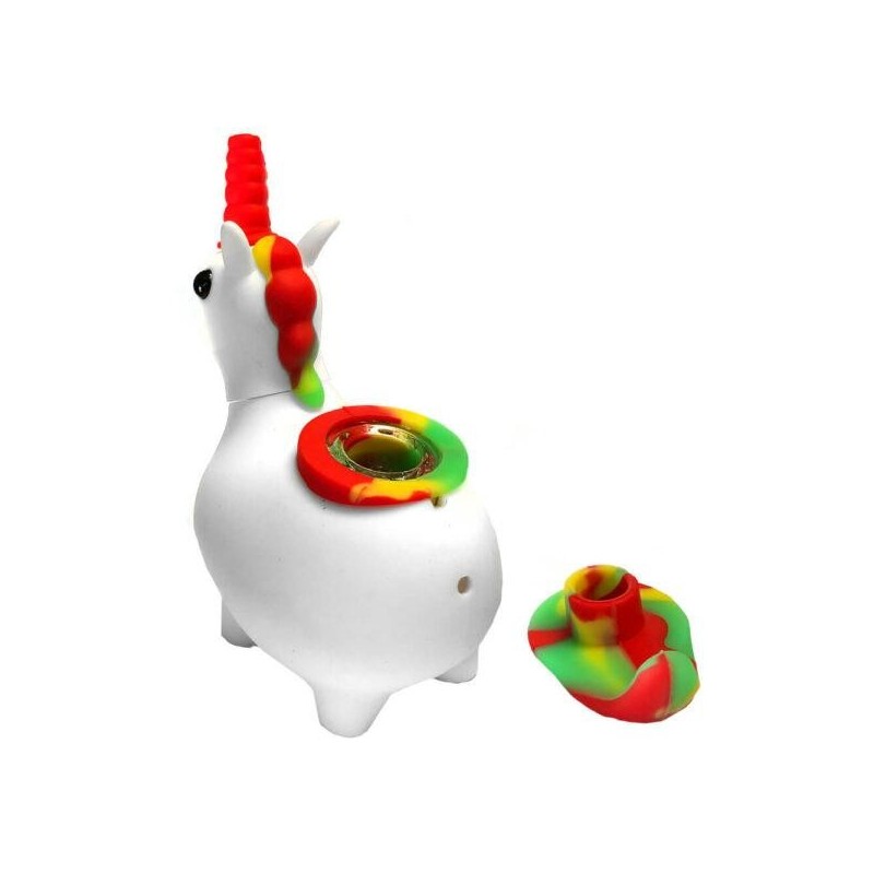 Siliconen Unicorn Bong