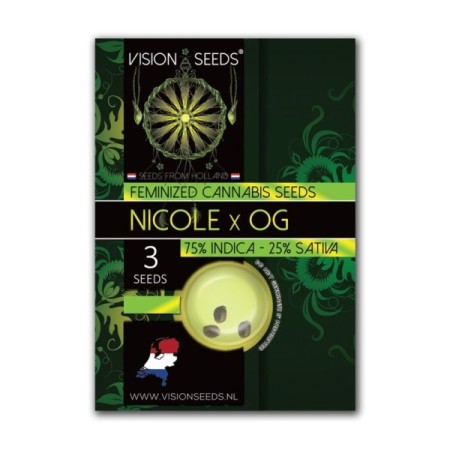 Nicole X OG | Feminized | Vision Seeds