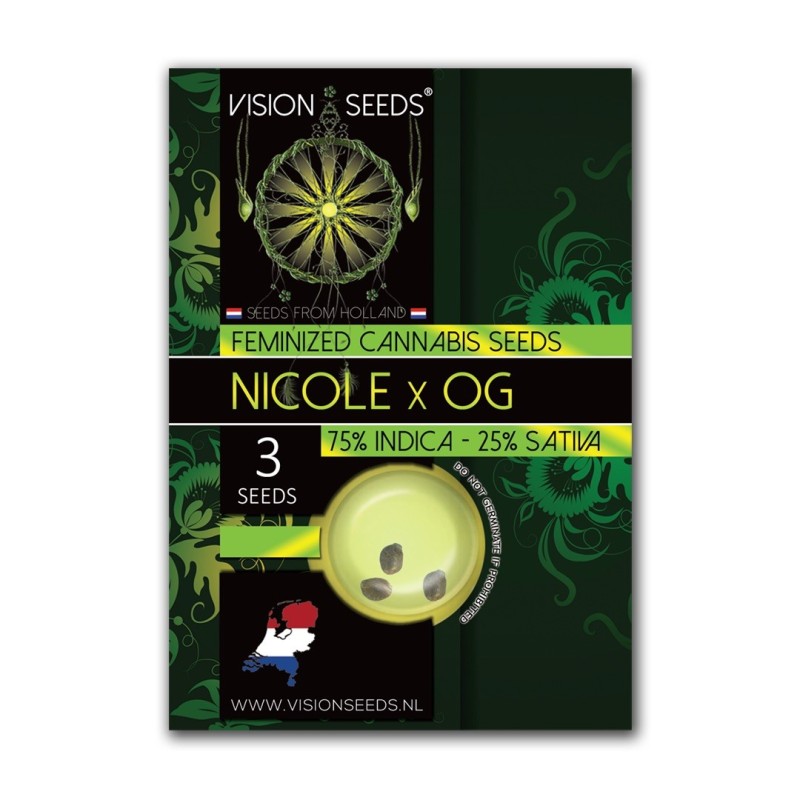 Nicole X OG | Feminized | Vision Seeds