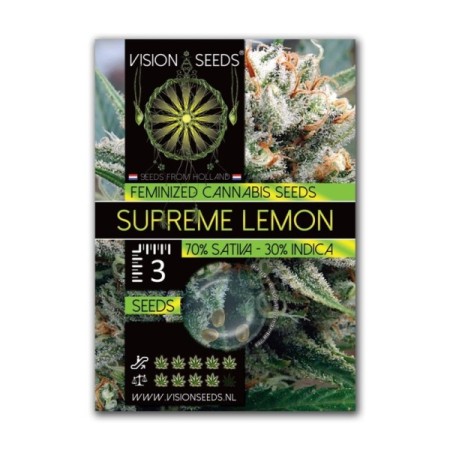 Supreme Lemon | Feminized | Vision Seeds
