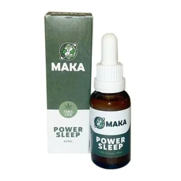 Maka Power Sleep 30ml | Slaapdruppels met CBD + Melatonine