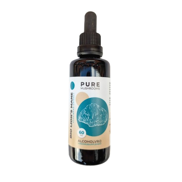 Pure Mushrooms Lion's Mane Extract Organic | 60 ml