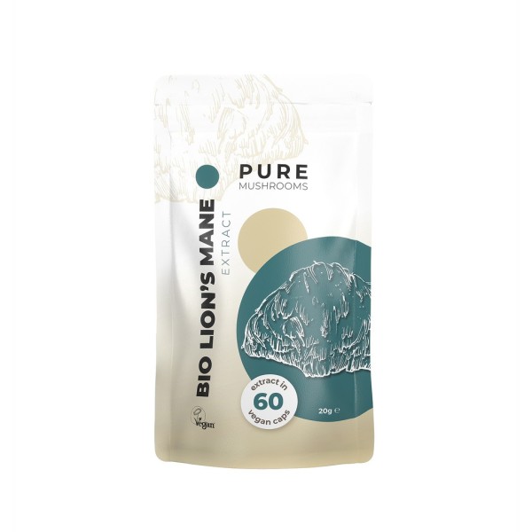 Pure Mushrooms Lion's Mane Mushroom Extract | 60 st