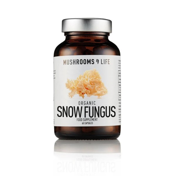 Mushrooms4Life Organic Tremella Extract | 60 GR (Snow Fungus)