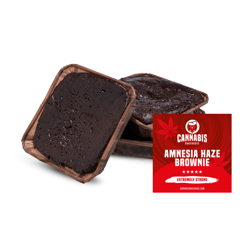 Amnesia Haze Brownie | Cannabis Bakehouse Edibles