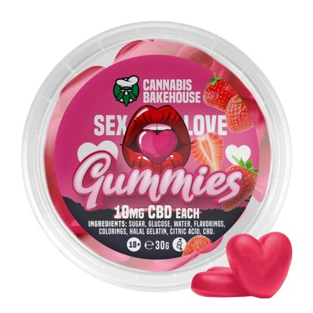 CBD Sex/Love Gummies | Cannabis Bakehouse