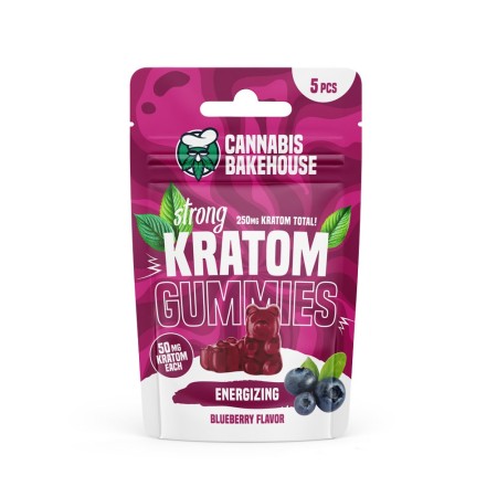 Kratom Gummies | Blueberry & Tropical | Cannabis Bakehouse