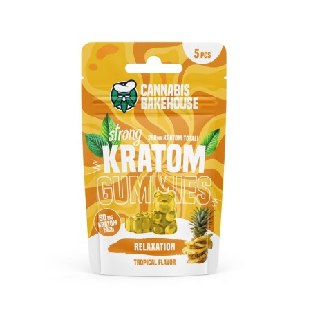 Kratom Gummies | Blueberry & Tropical | Cannabis Bakehouse