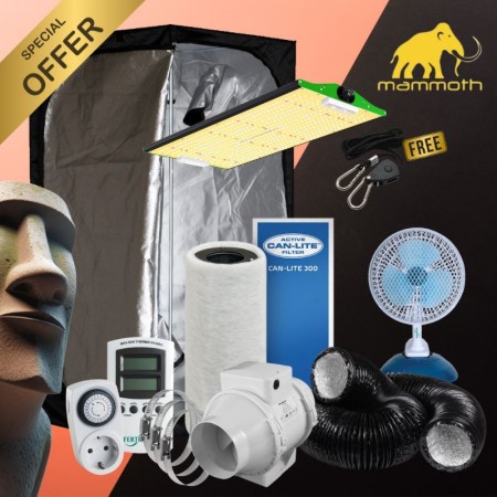 Complete Kweektent | Mammoth Pro | 90x90x180CM