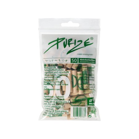 Purize Carbon Filter Tips | Regular | 50 Stuks