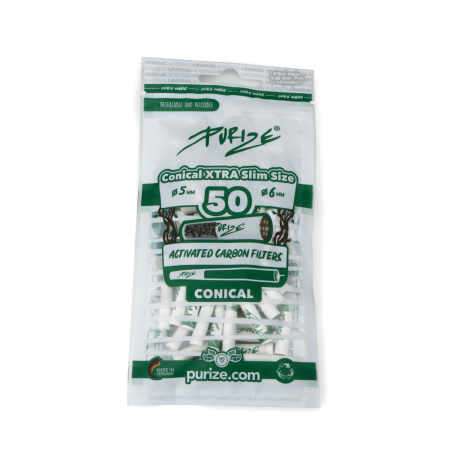 Purize Conical Filter Tip | Xtra Slim | 50 Stuks