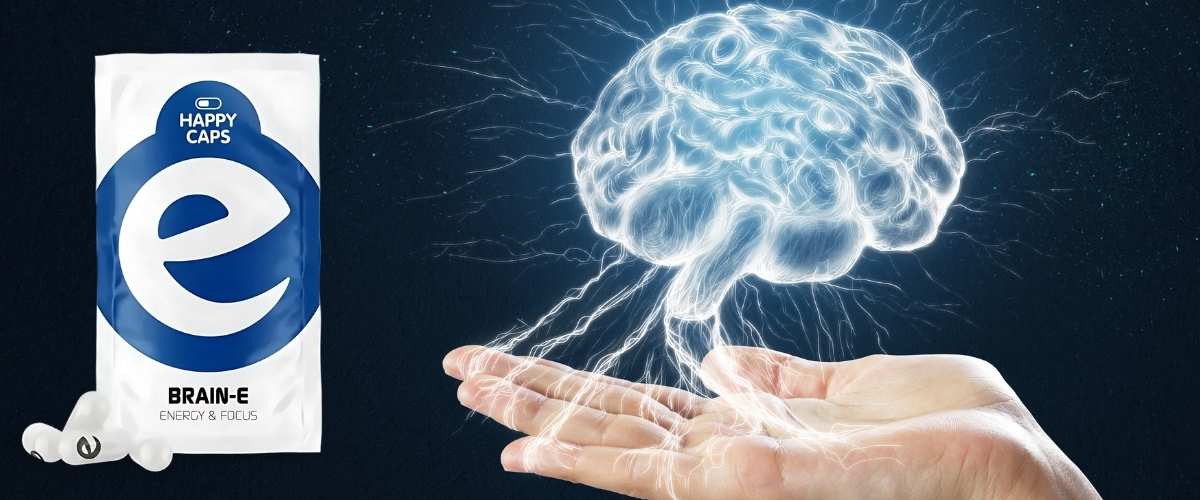 Brain-E Happy Caps review voor studenten en professionals Nederlandse focus nootropic
