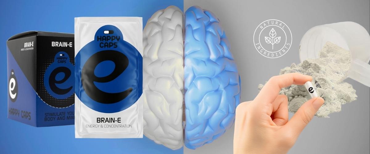 Brain-E ingrediënten en effecten natuurlijke nootropic focus capsule